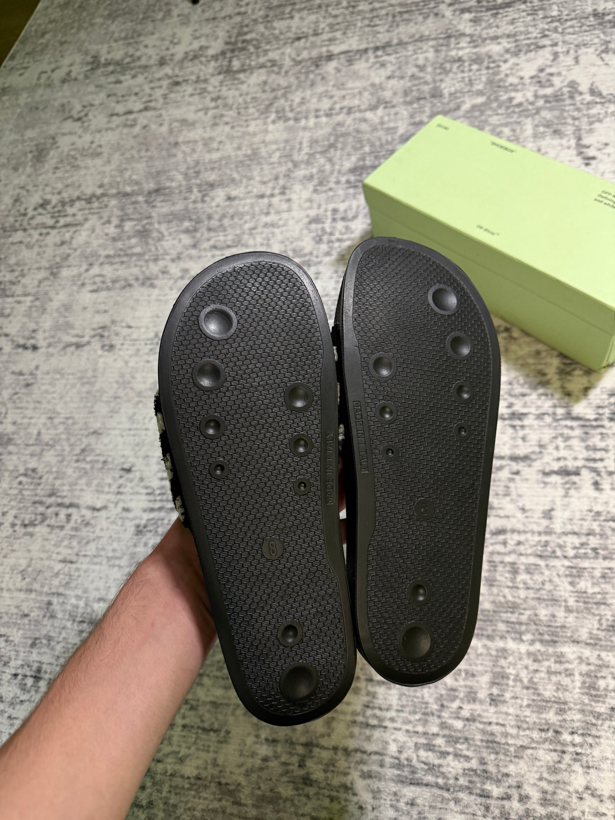 Off-White slides
