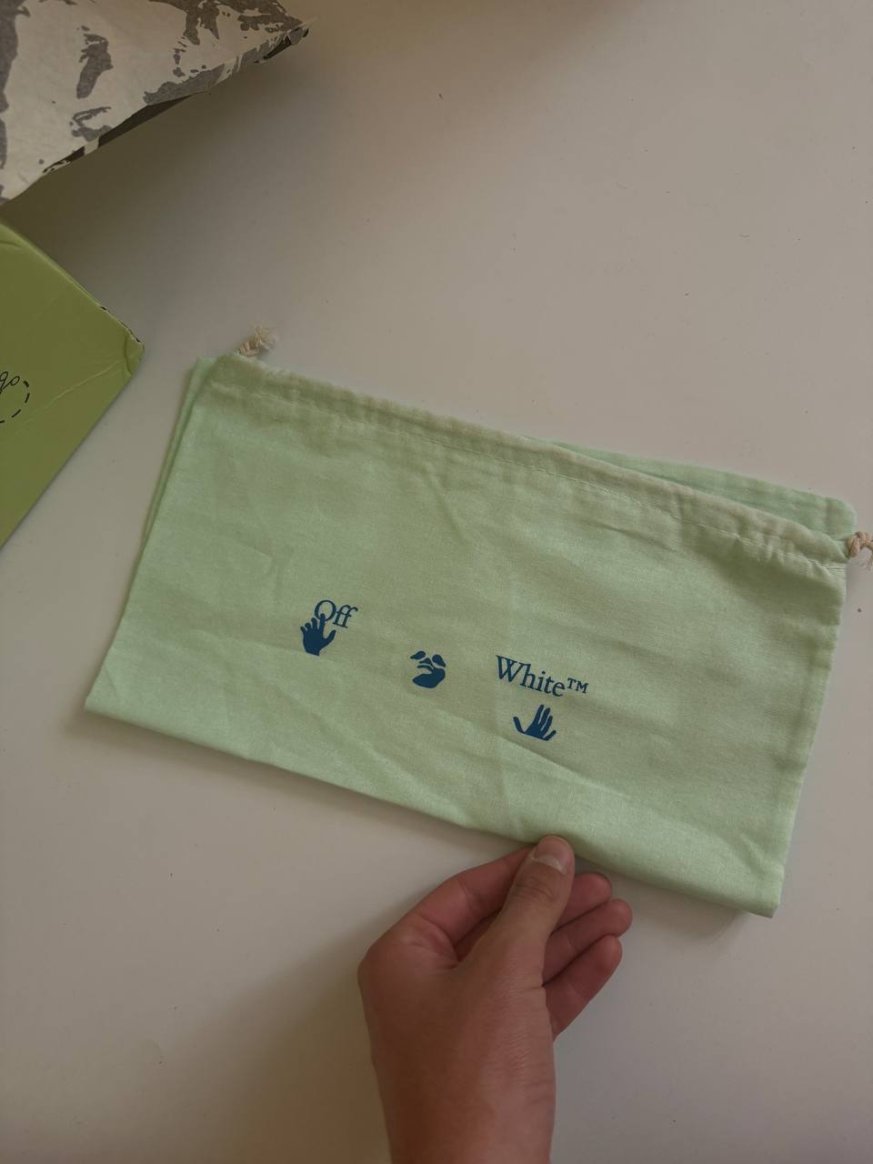 Off-White Out Of Office (000) Navy/White.REPLICA