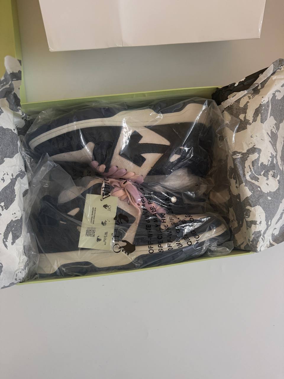 Off-White Out Of Office (000) Navy/White.REPLICA