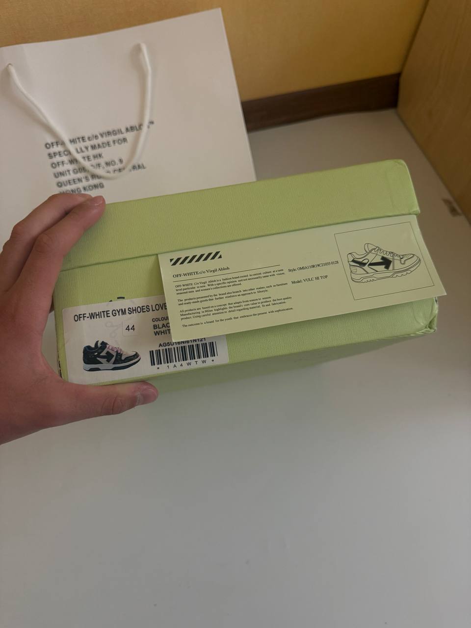 Off-White Out Of Office (000) Navy/White.REPLICA